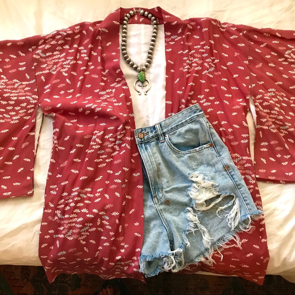 Vintage Floral Kimono